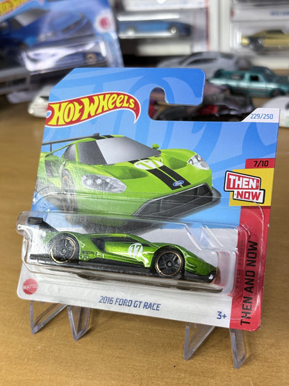 Hot Wheels 2016 Ford GT Race | 2024 Then and Now 7/10 Mainline