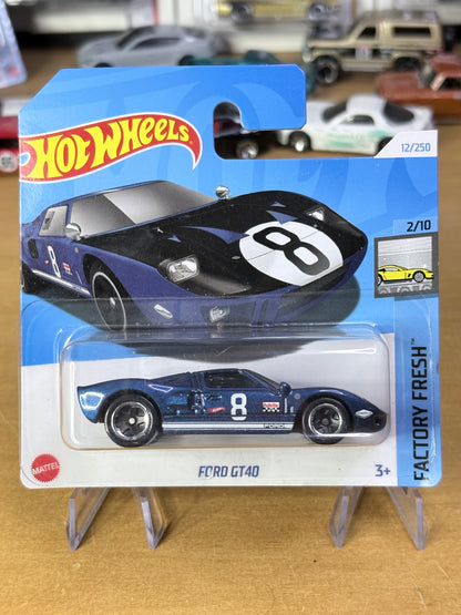 Hot Wheels Ford GT40 | 2024 Factory Fresh 2/10 Mainline