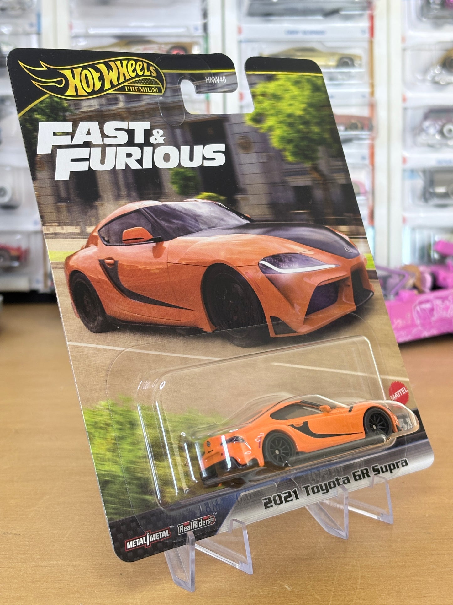 Hot Wheels Premium / 2021 Toyota GR Supra / 2025 HW Fast & Furious 5/5