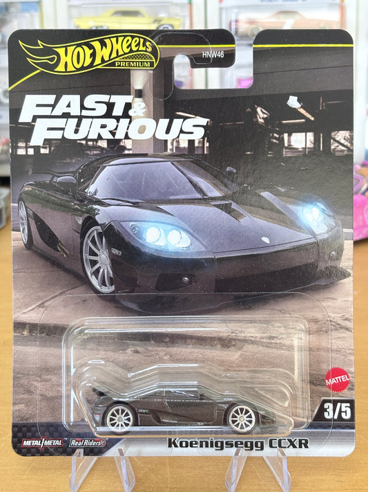 Hot Wheels Premium / Koenigsegg CCXR / 2025 HW Fast & Furious 3/5