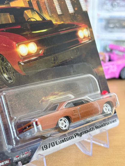 Hot Wheels Premium / 1970 Custom Plymouth Roadrunner / 2025 HW Fast & Furious 4/5