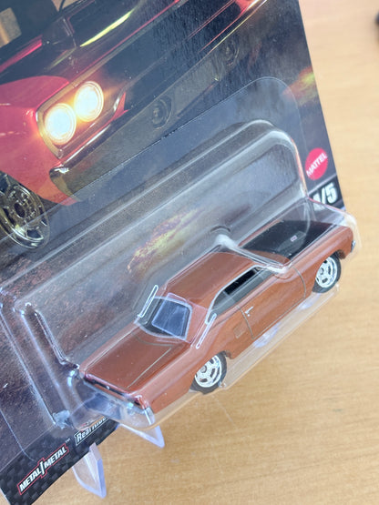Hot Wheels Premium / 1970 Custom Plymouth Roadrunner / 2025 HW Fast & Furious 4/5