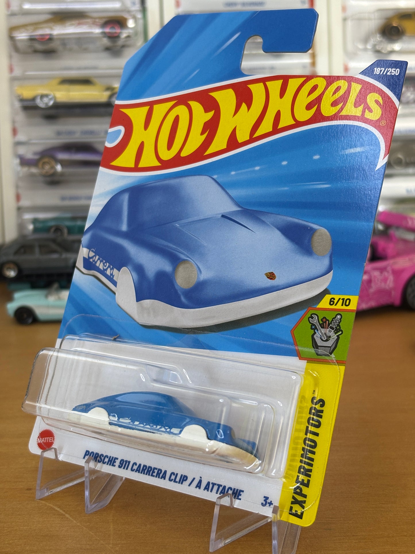 Hot Wheels Mainline / Porsche 911 Carrera Clip / 2025 HW: Experimotors 6/10