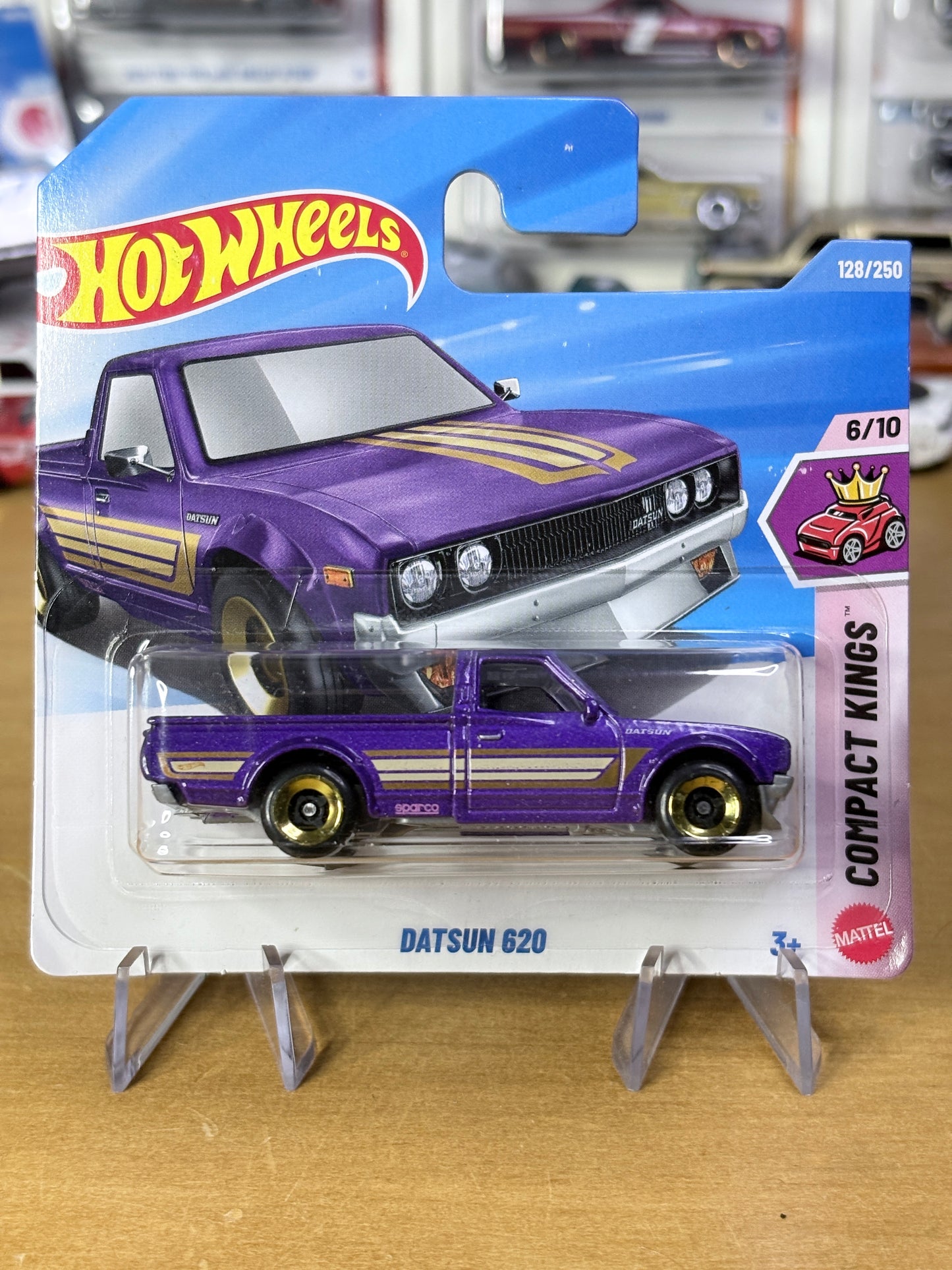 Hot Wheels Datsun 620 | 2026 Compact Kings 6/10 Mainline Short Card