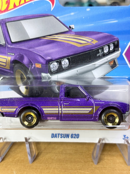 Hot Wheels Datsun 620 | 2026 Compact Kings 6/10 Mainline Short Card