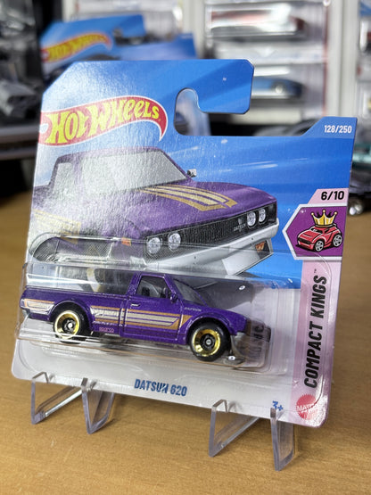 Hot Wheels Datsun 620 | 2026 Compact Kings 6/10 Mainline Short Card
