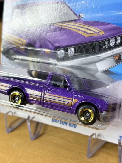 Hot Wheels Datsun 620 | 2026 Compact Kings 6/10 Mainline Short Card