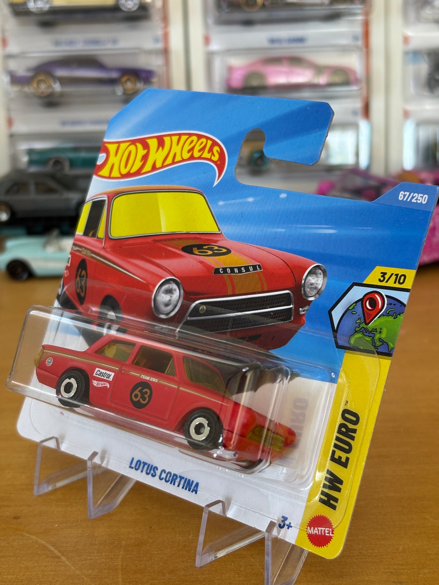 Hot Wheels Mainline / Lotus Cortina / 2026 HW Euro 3/10
