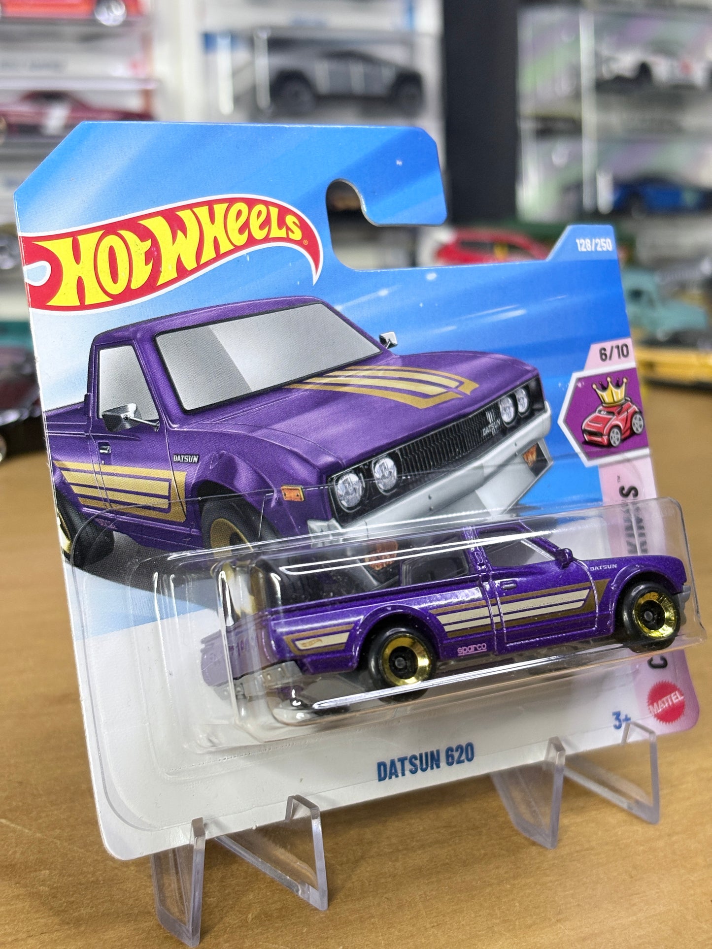 Hot Wheels Datsun 620 | 2026 Compact Kings 6/10 Mainline Short Card