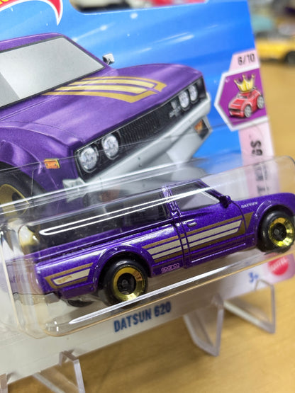 Hot Wheels Datsun 620 | 2026 Compact Kings 6/10 Mainline Short Card