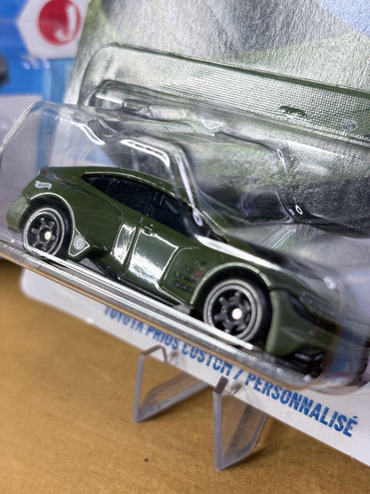 TWO PACK Hot Wheels Mainline | Toyota Prius Custom | 2026 HW J-Imports 1/10 (Short Card)