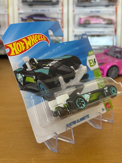 Hot Wheels Mainline Treasure Hunt / Electro Silhouette / 2026 HW EV 5/10 (Short Card)