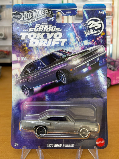 Hot Wheels Silver Series / 1970 Road Runner / 2026 25 Years of Fast & Furious 4/5