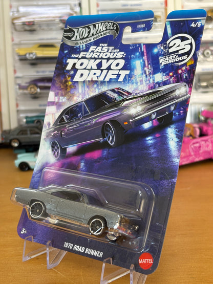 Hot Wheels Silver Series / 1970 Road Runner / 2026 25 Years of Fast & Furious 4/5