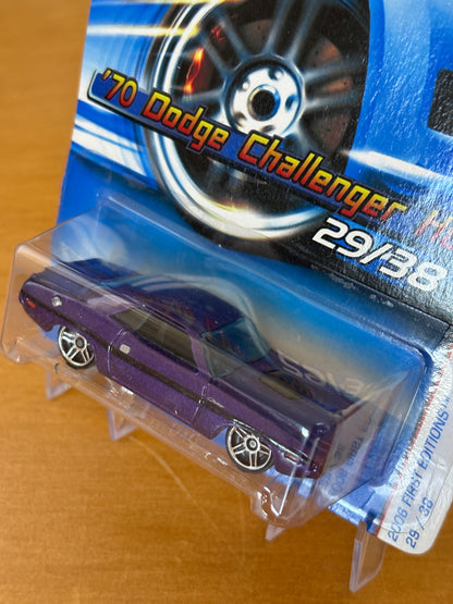Hot Wheels Mainline / '70 Dodge Challenger Hemi / 2006 First Editions 29/38