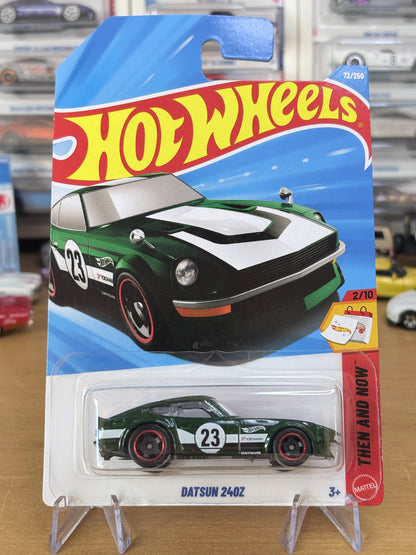 Hot Wheels Datsun 240z | 2026 Then And Now 2/10 Mainline (Green)