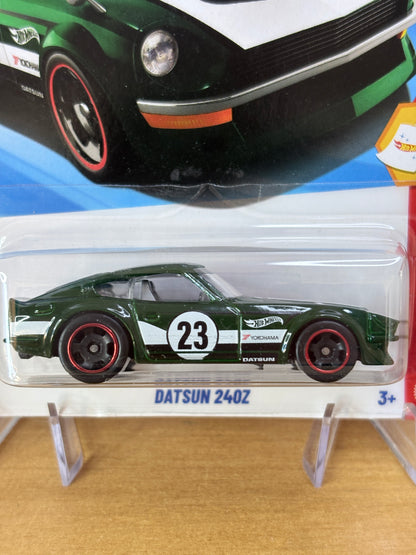 Hot Wheels Datsun 240z | 2026 Then And Now 2/10 Mainline (Green)