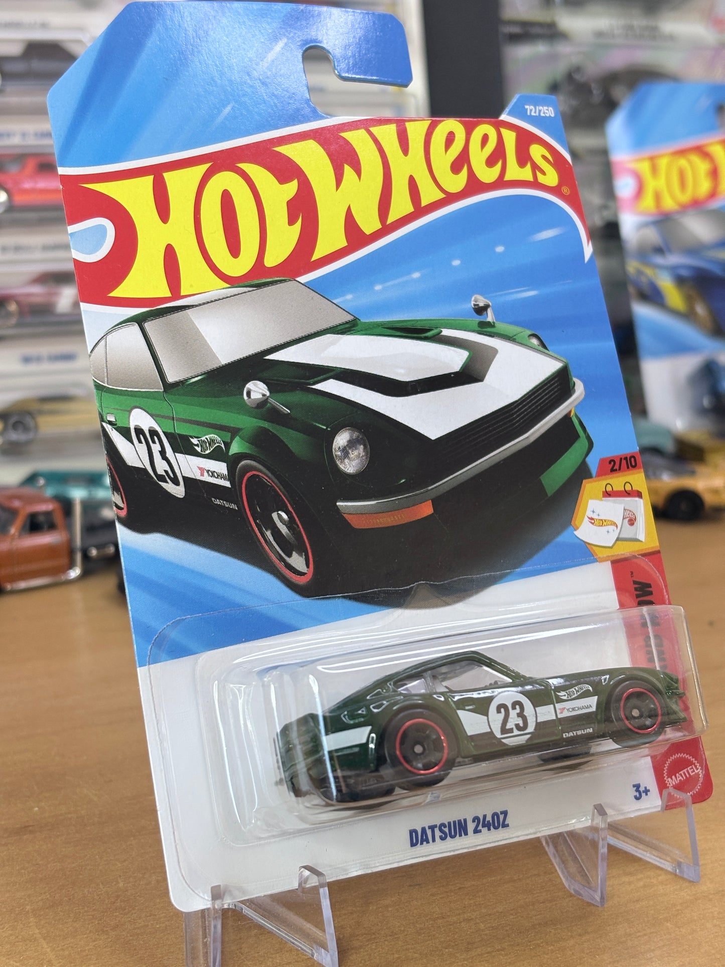 Hot Wheels Datsun 240z | 2026 Then And Now 2/10 Mainline (Green)