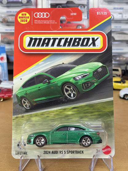 Matchbox Mainline 2024 Audi RS 5 Sportback | 2026 91/125 Matchbox