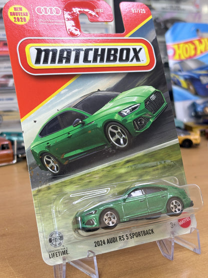 Matchbox Mainline 2024 Audi RS 5 Sportback | 2026 91/125 Matchbox