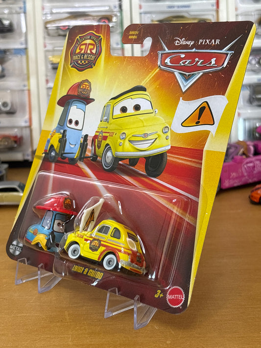 Disney Pixar Cars | Race & Rescue | Luigi & Guido