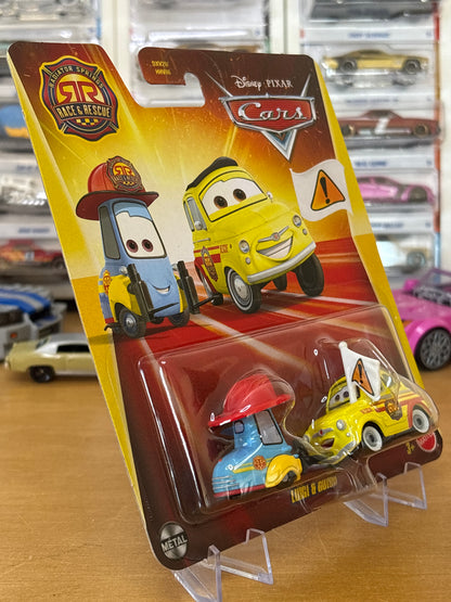 Disney Pixar Cars | Race & Rescue | Luigi & Guido