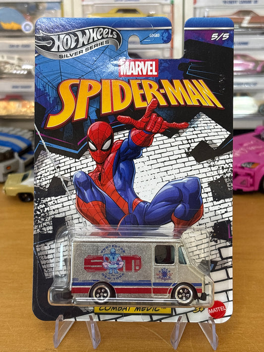 Hot Wheels Silver Series / Combat Medic / 2025 Marvel Spider-Man 5/5