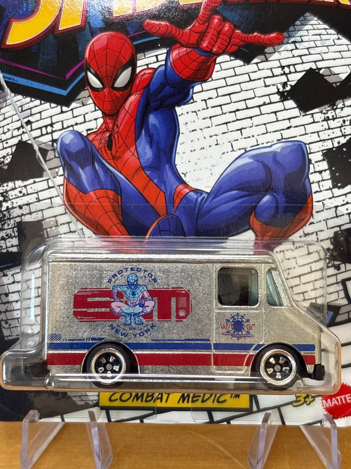 Hot Wheels Silver Series / Combat Medic / 2025 Marvel Spider-Man 5/5