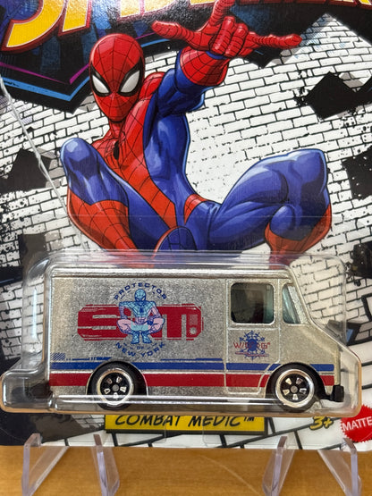 Hot Wheels Silver Series / Combat Medic / 2025 Marvel Spider-Man 5/5