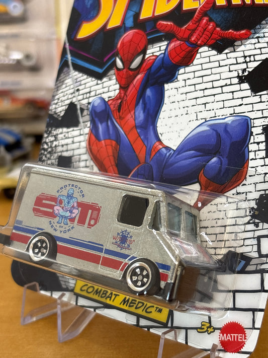 Hot Wheels Silver Series / Combat Medic / 2025 Marvel Spider-Man 5/5