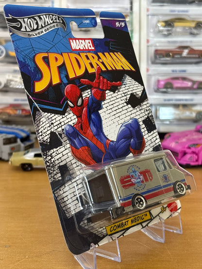 Hot Wheels Silver Series / Combat Medic / 2025 Marvel Spider-Man 5/5