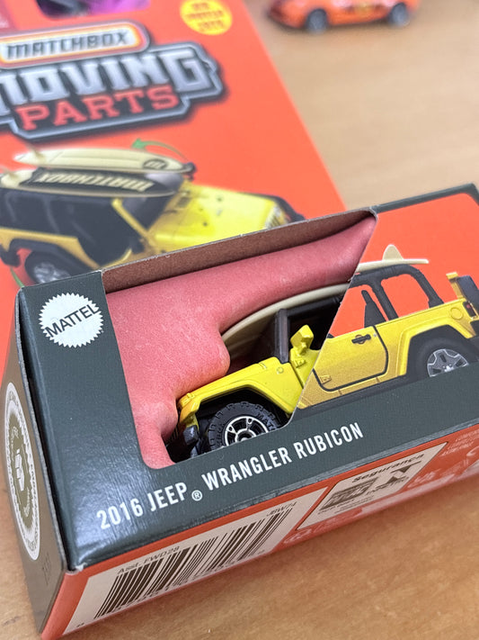 Matchbox Moving Parts / 2016 Jeep Wrangler Rubicon / 2025
