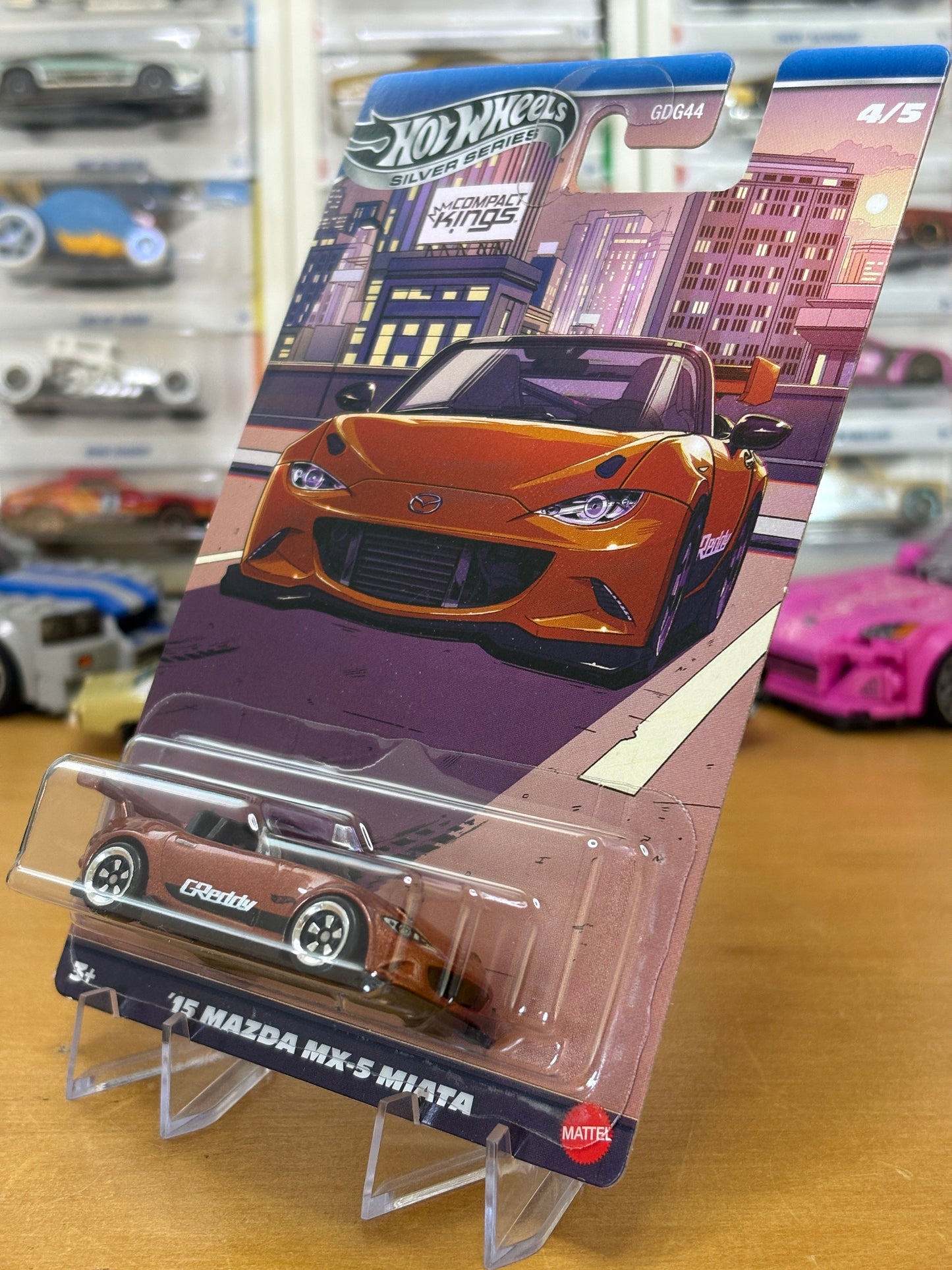 Hot Wheels Silver Series / '15 Mazda MX-5 Miata / 2026 Compact Kings 4/5