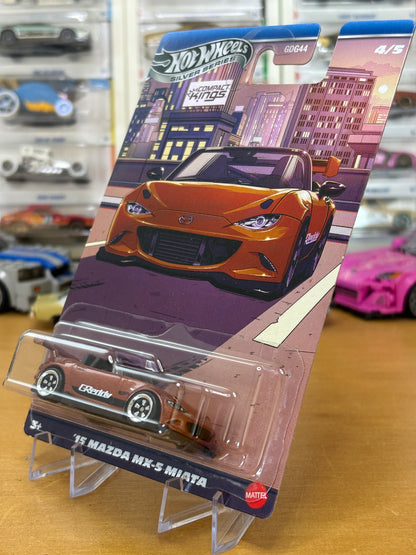 Hot Wheels Silver Series / '15 Mazda MX-5 Miata / 2026 Compact Kings 4/5