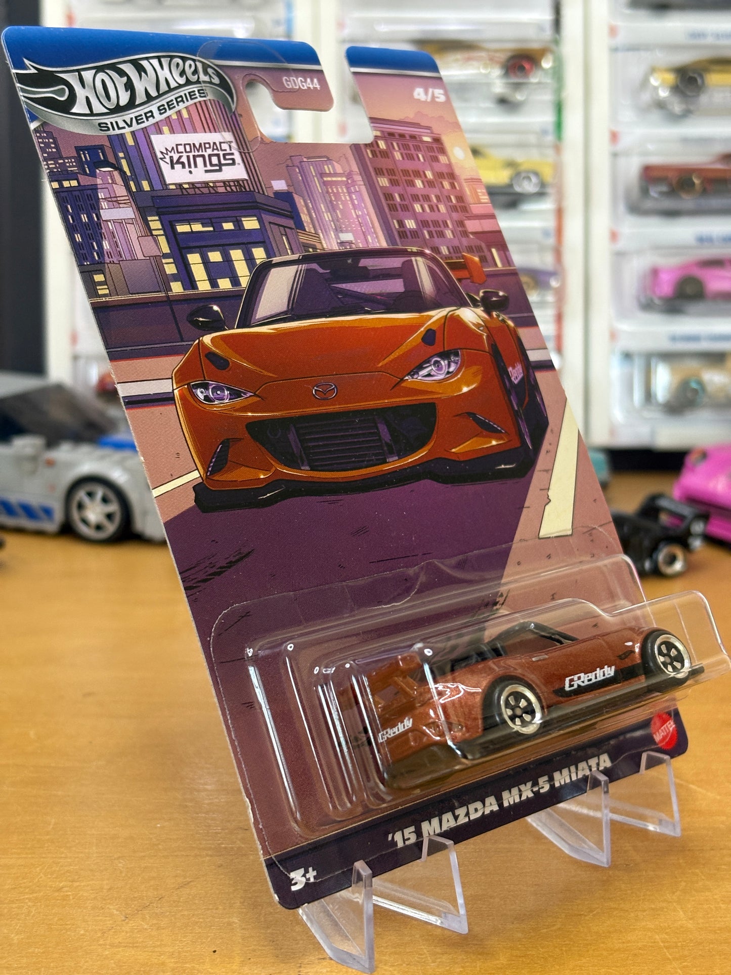 Hot Wheels Silver Series / '15 Mazda MX-5 Miata / 2026 Compact Kings 4/5