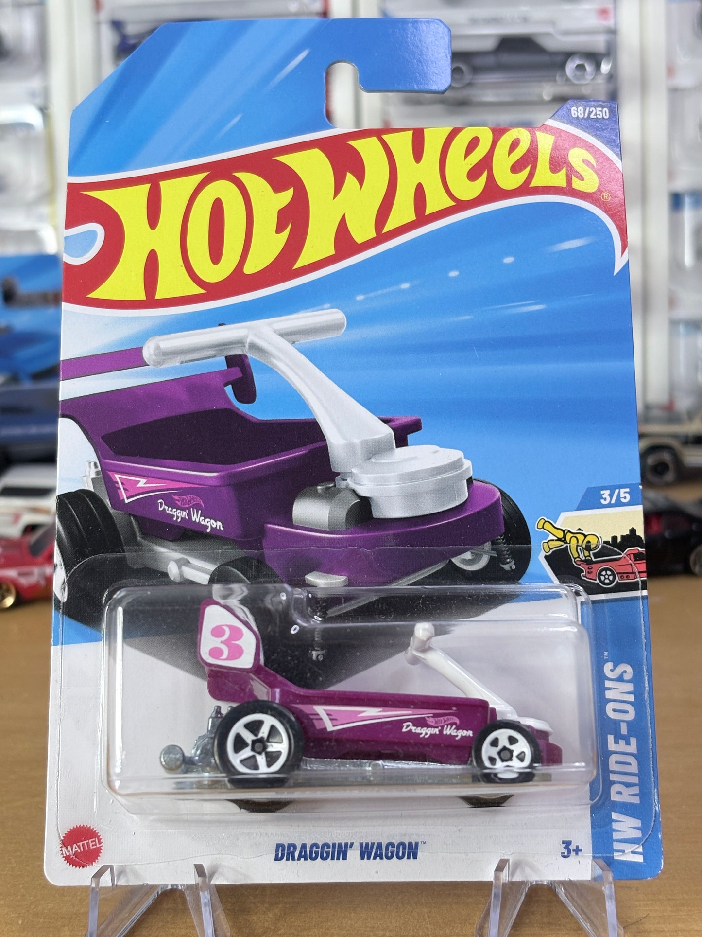 Hot Wheels Draggin' Wagon | 2025 HW Ride-Ons 3/5 Mainline