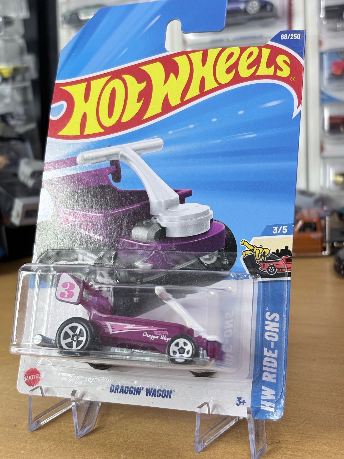 Hot Wheels Draggin' Wagon | 2025 HW Ride-Ons 3/5 Mainline