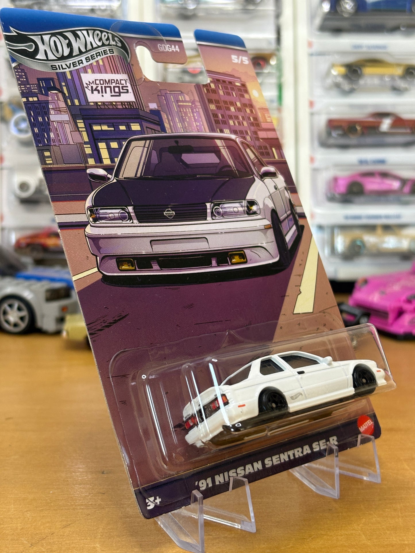 Hot Wheels Silver Series / '91 Nissan Sentra SE-R / 2026 Compact Kings 5/5