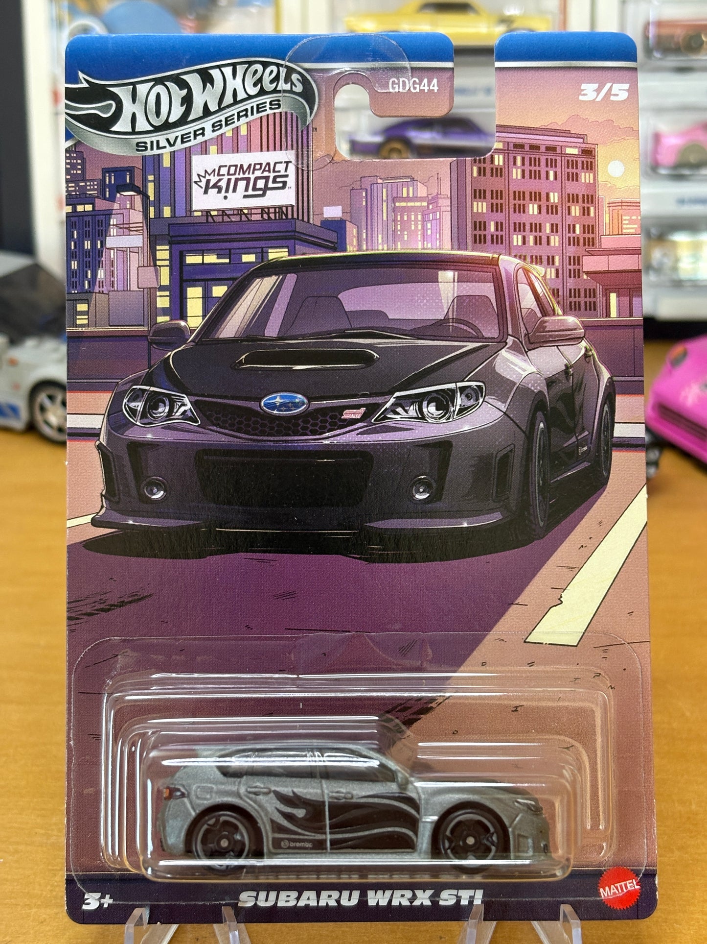 Hot Wheels Silver Series / Subaru WRX STI / 2026 Compact Kings 3/5