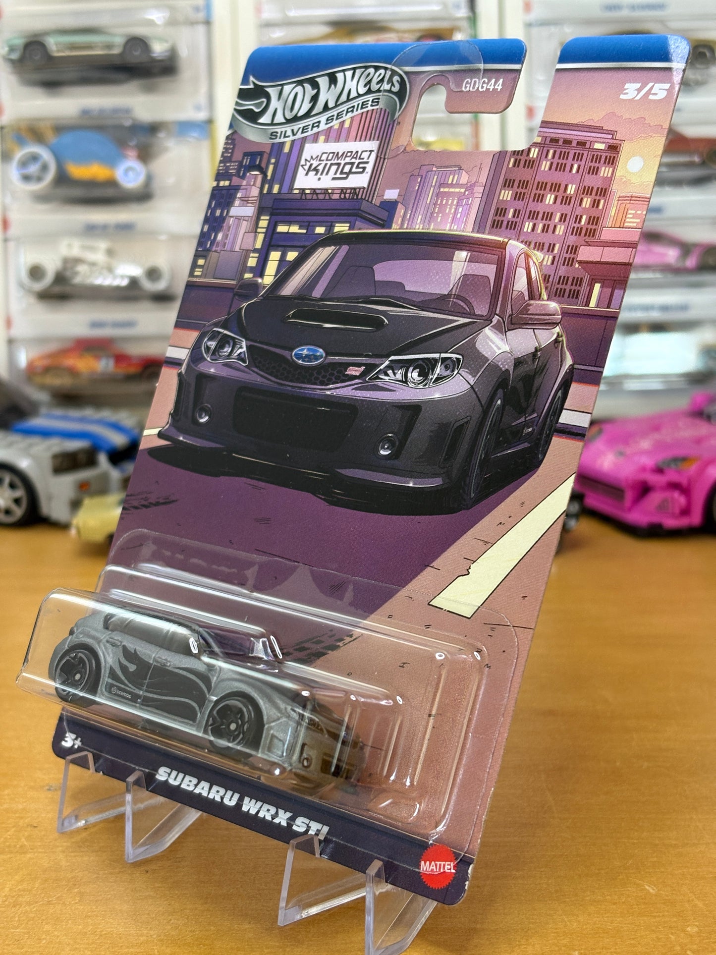 Hot Wheels Silver Series / Subaru WRX STI / 2026 Compact Kings 3/5