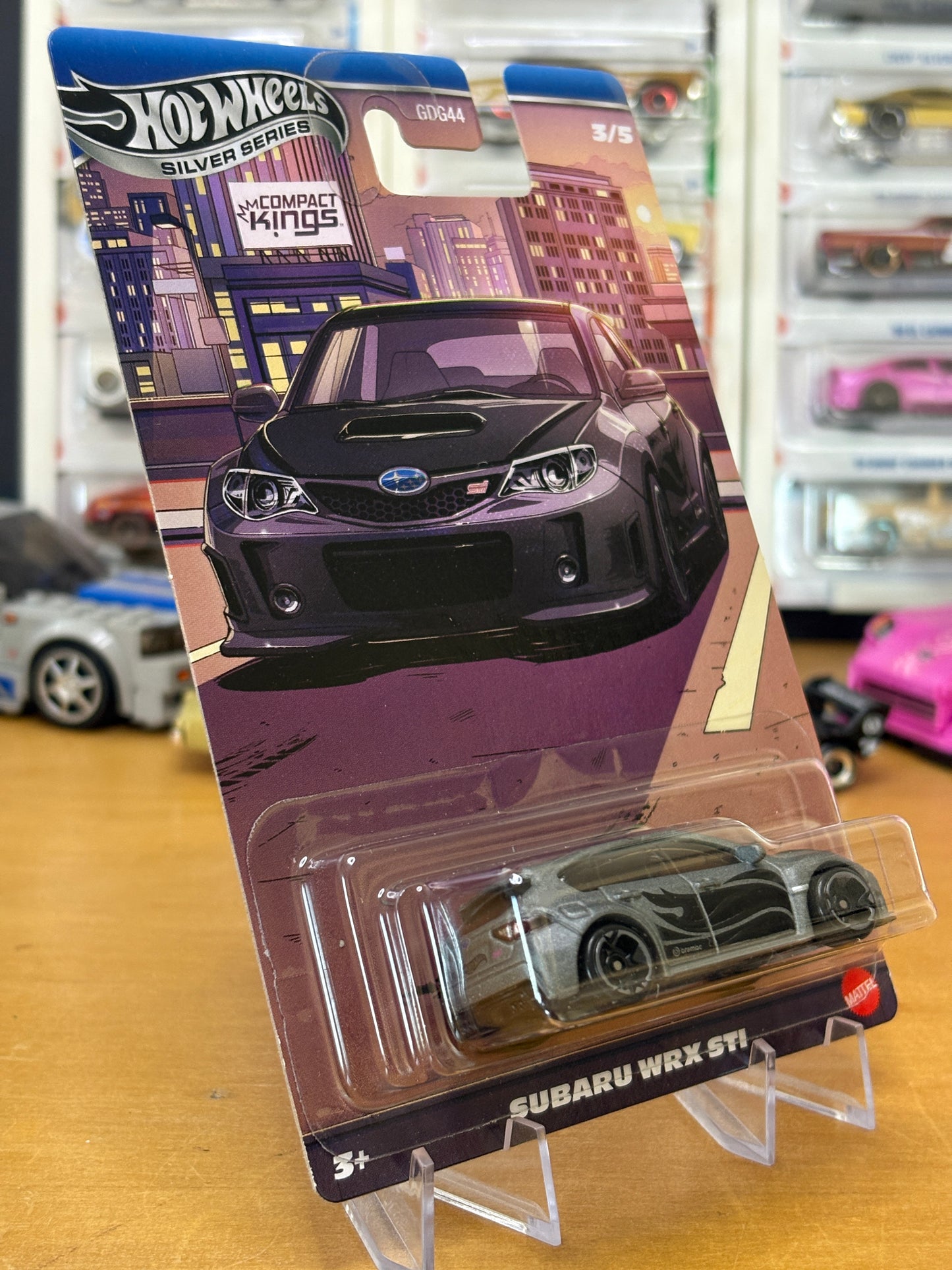 Hot Wheels Silver Series / Subaru WRX STI / 2026 Compact Kings 3/5