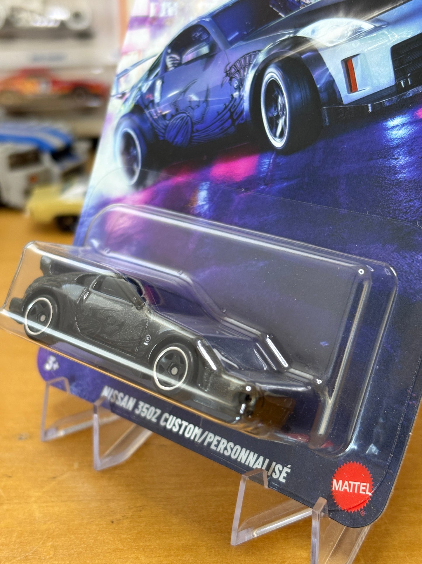 Hot Wheels Silver Series / Nissan 350z Custom / 2026 25 Years of Fast & Furious 1/5