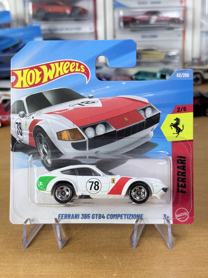 Hot Wheels Ferrari 365 GTB4 Competizione | 2026 Ferrari 2/5 Mainline (Green)