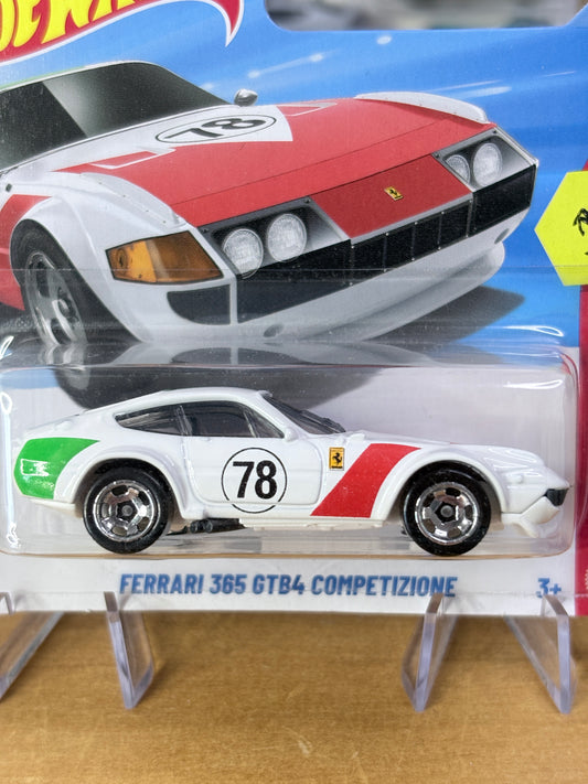 Hot Wheels Ferrari 365 GTB4 Competizione | 2026 Ferrari 2/5 Mainline (Green)