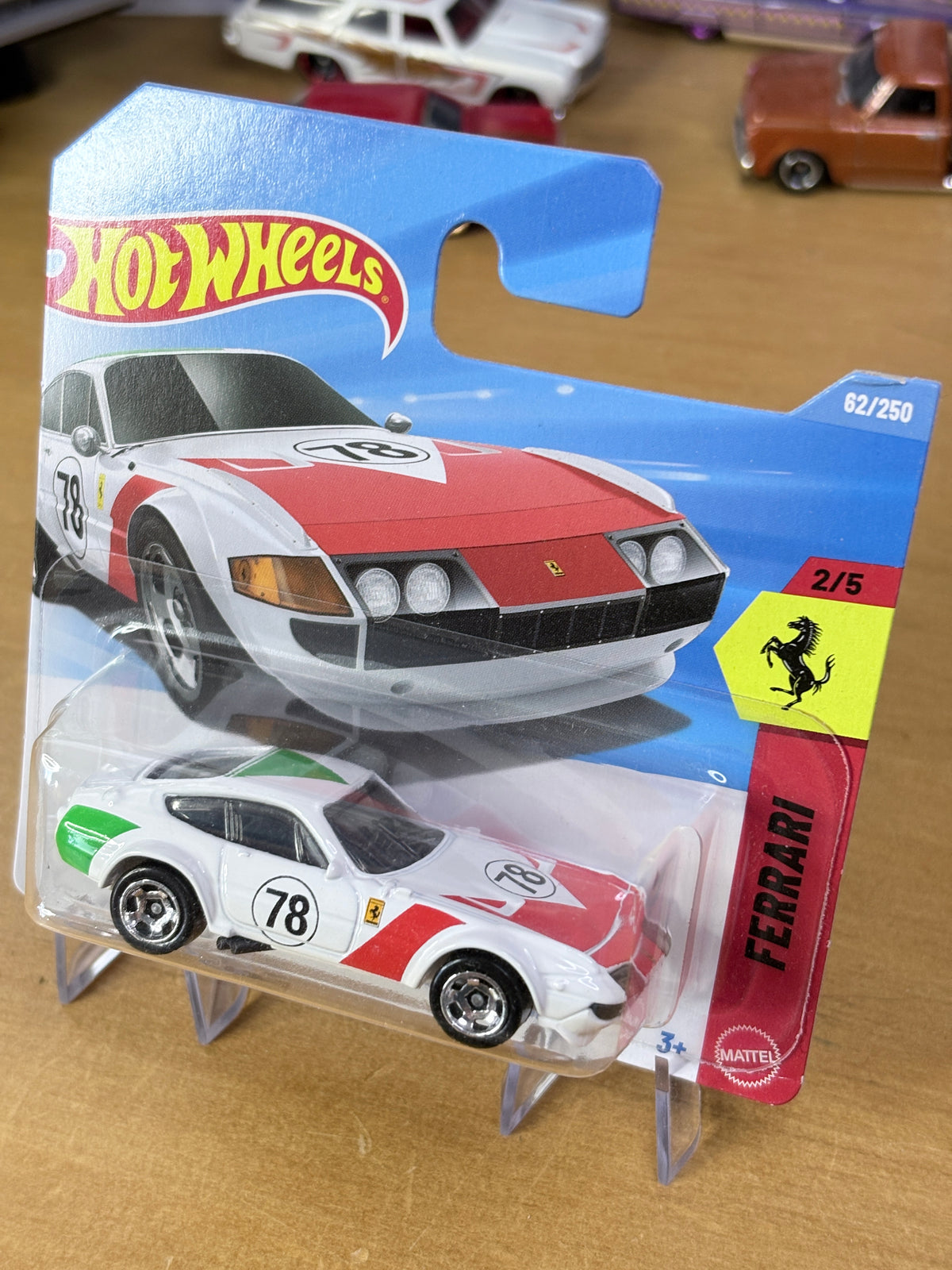 Hot Wheels Ferrari 365 GTB4 Competizione | 2026 Ferrari 2/5 Mainline (Green)