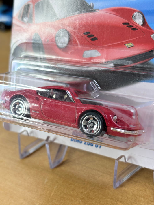 Hot Wheels Ferrari Dino 206 GT | 2026 Ferrari 5/5 Mainline (Red)