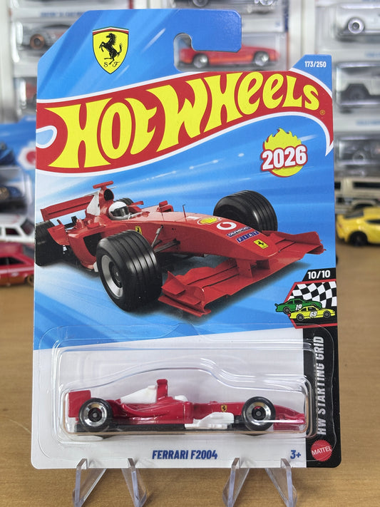 Hot Wheels Ferrari F2004 | 2026 HW Starting Grid 10/10 Mainline