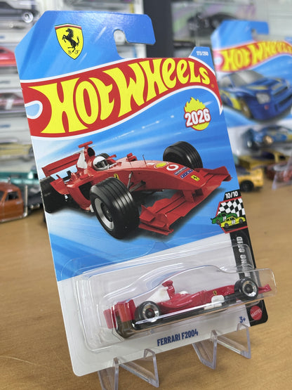 Hot Wheels Ferrari F2004 | 2026 HW Starting Grid 10/10 Mainline