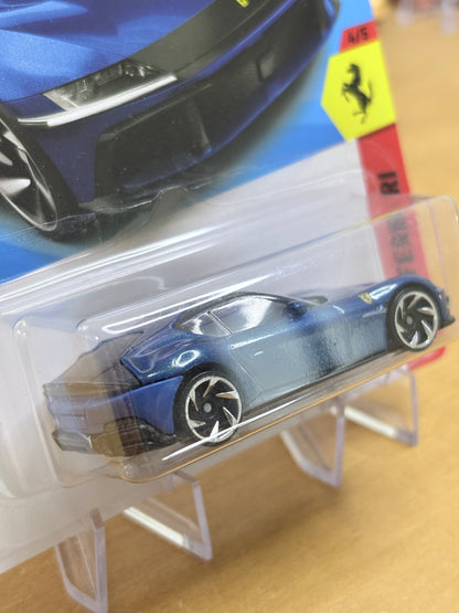 Hot Wheels Ferrari 12Cilindri | 2026 Ferrari 4/5 Mainline (Blue)