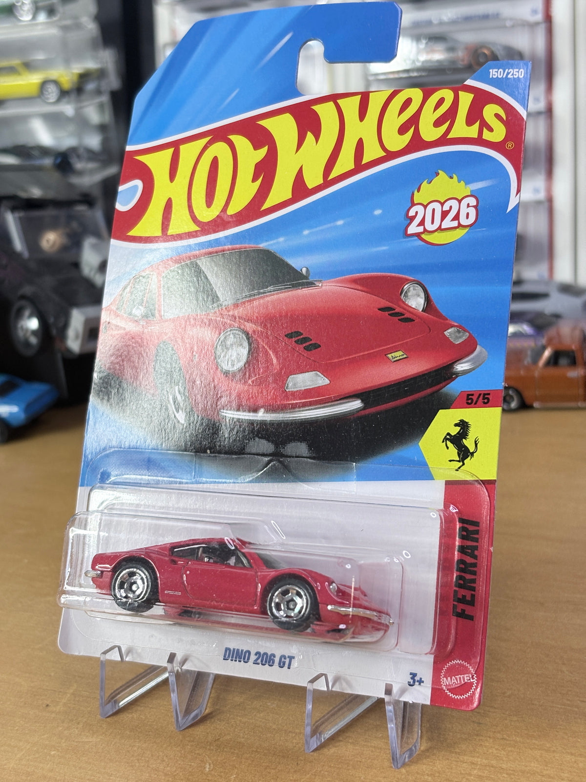 Hot Wheels Ferrari Dino 206 GT | 2026 Ferrari 5/5 Mainline